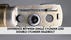 single cylinder vs double cylinder deadbolt