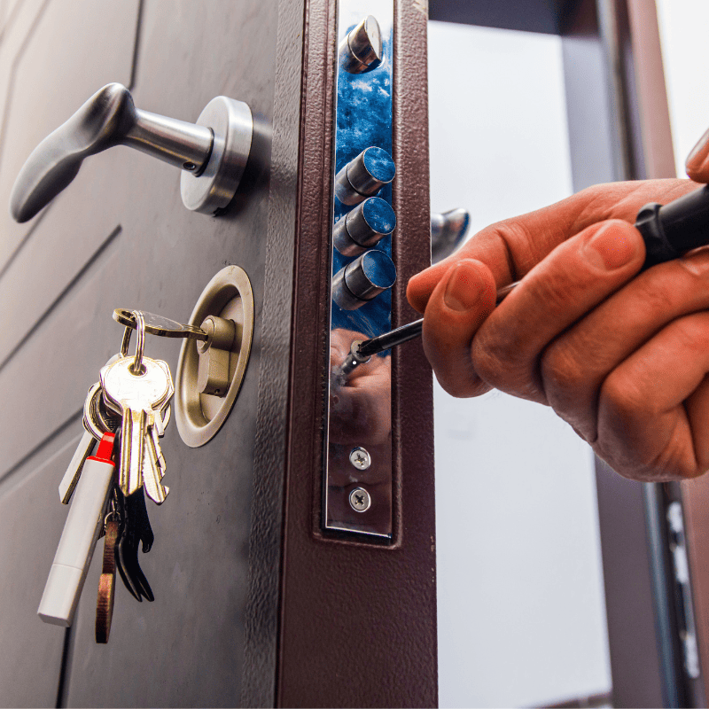 Smart lock installation locksmith Bensalem